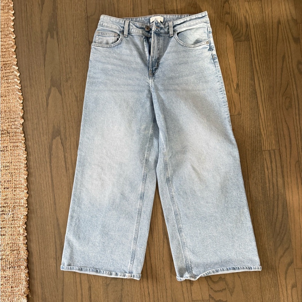 H&M Light Blue Flare & Wide Leg Jeans